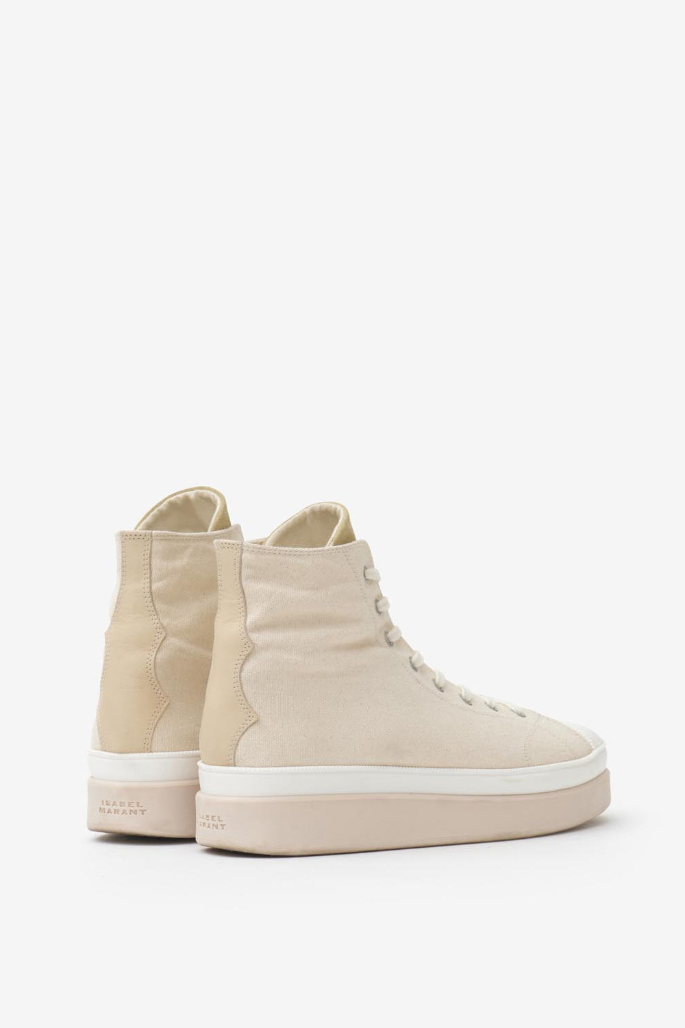 Austen high sneakers - Ecru - Man - 2