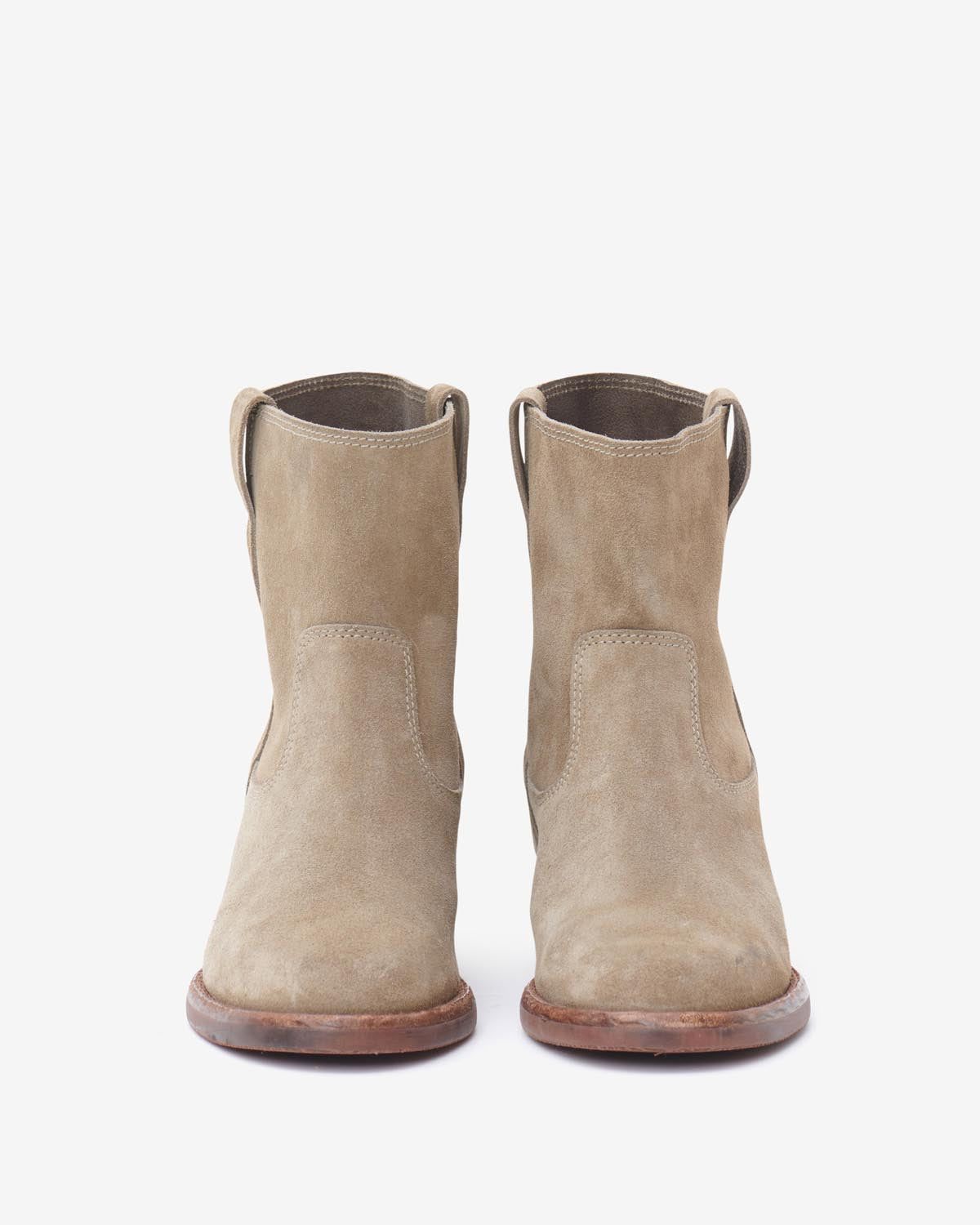 Susee low boots Woman Taupe 4