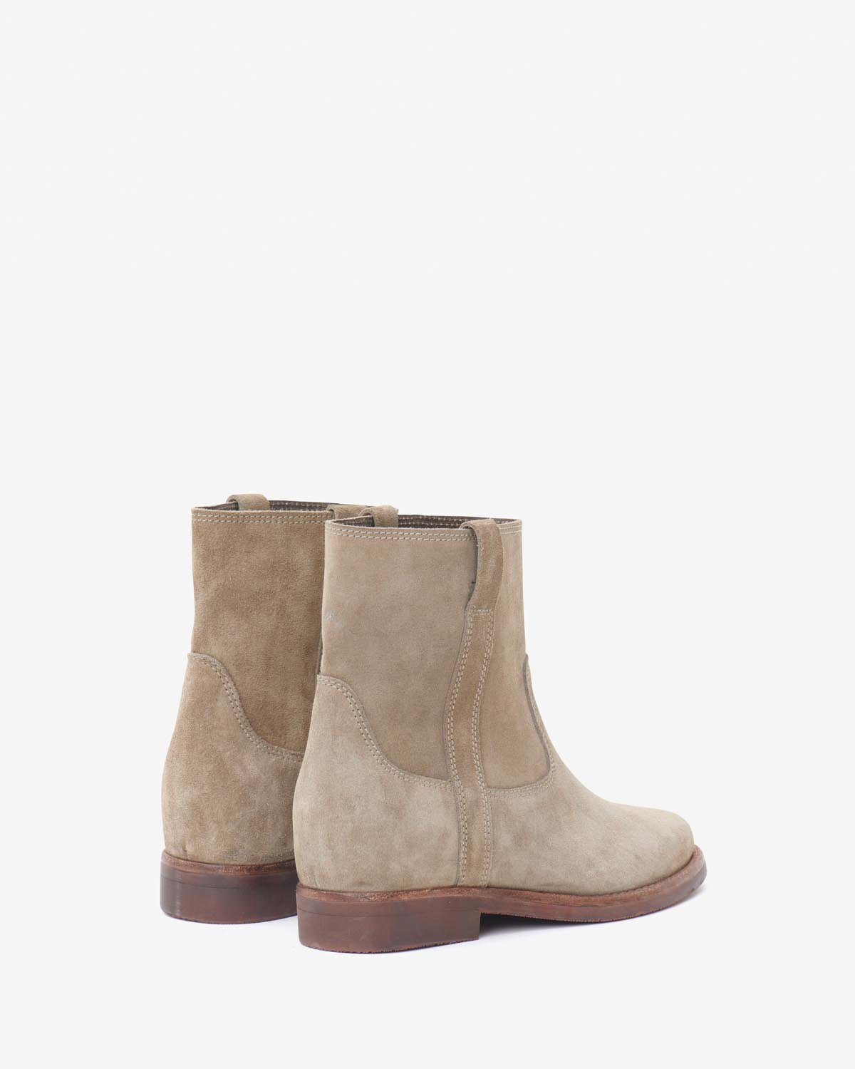 Susee low boots Woman Taupe 3