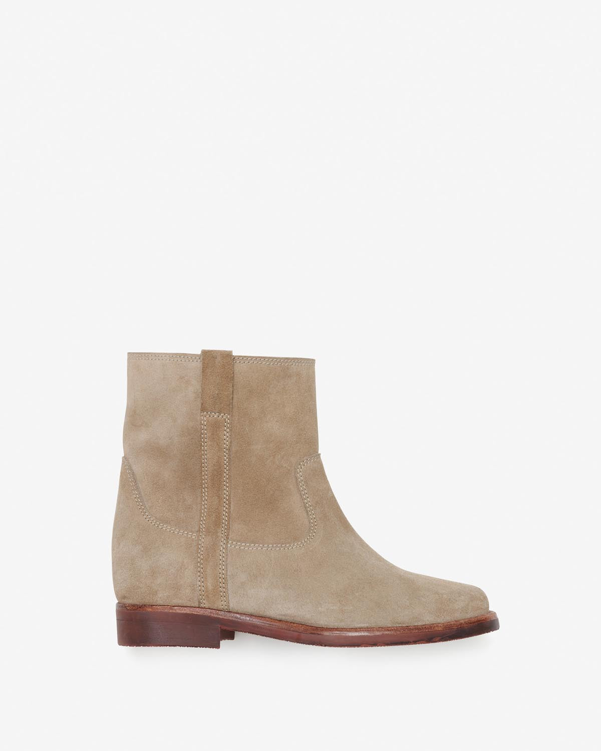 Susee low boots Woman Taupe 1