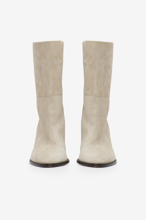 Rouxa 스웨이드 가죽 로우 부츠