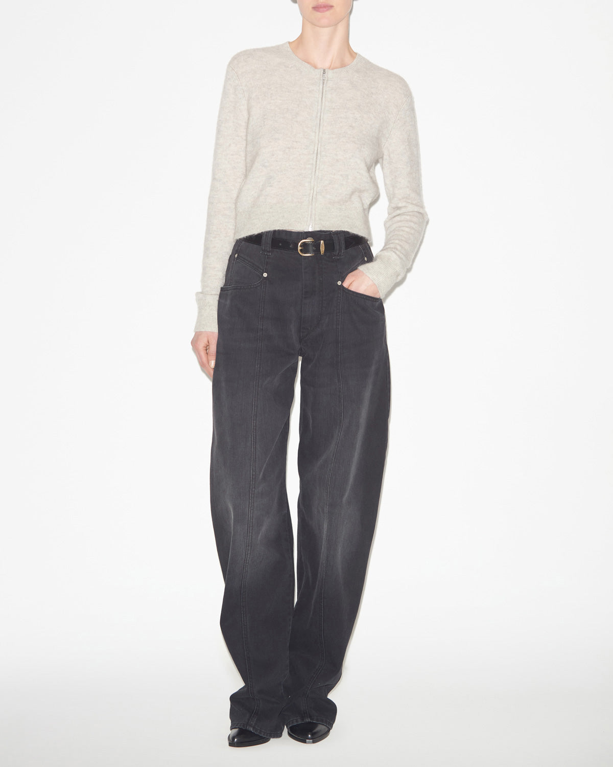 Oaka cardigan Woman Sand 4