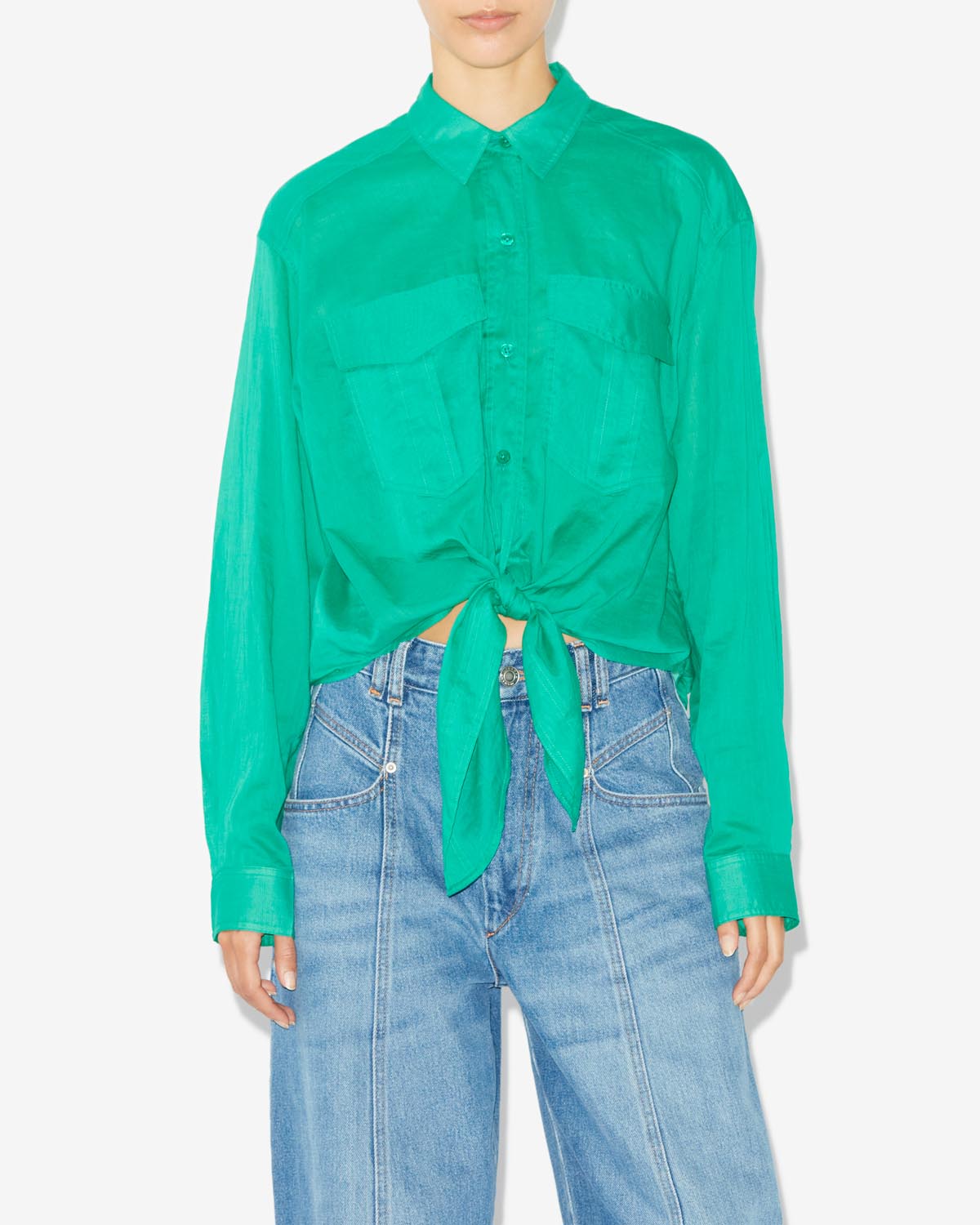 Nath shirt Woman Green 1