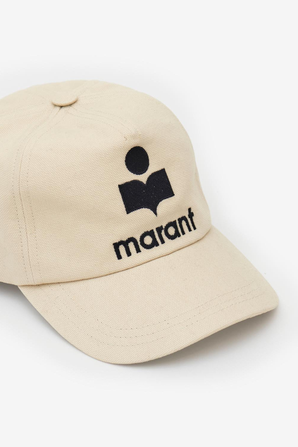 Tyron berretto con logo - Ecru and black - Woman - 3