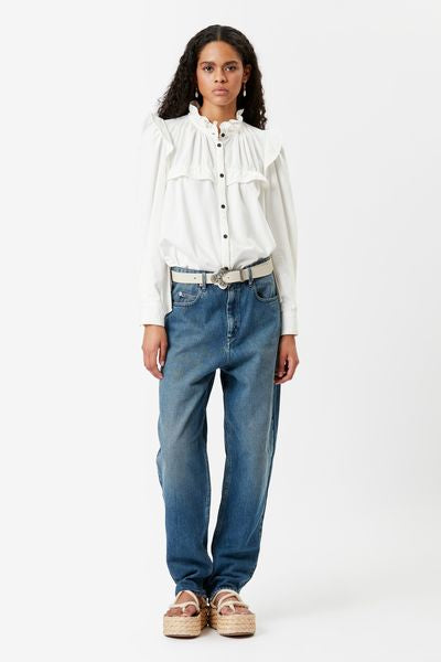 Oversized-jeans corsysr - Blau - Woman - 2