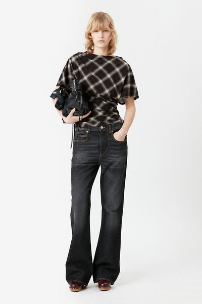 Bootcut-jeans belvira - Schwarz gewaschen - Woman - 4