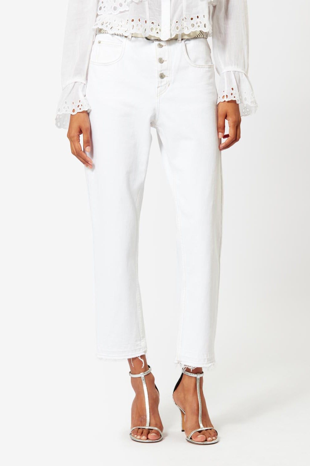 Belden regular jeans - Weiß - Woman - 3