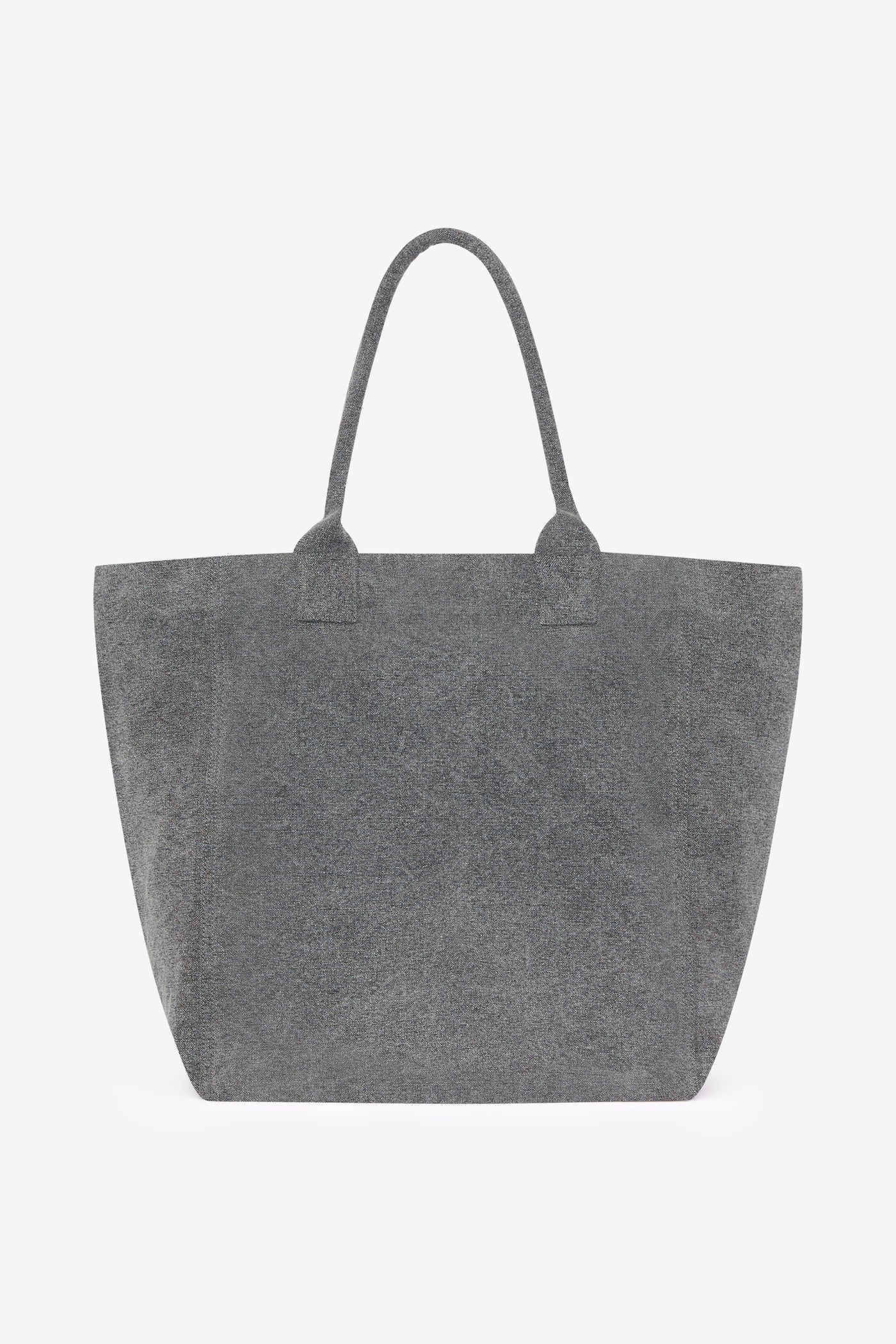 Yenky washed cotton logo tote bag - Gray - Woman - 2