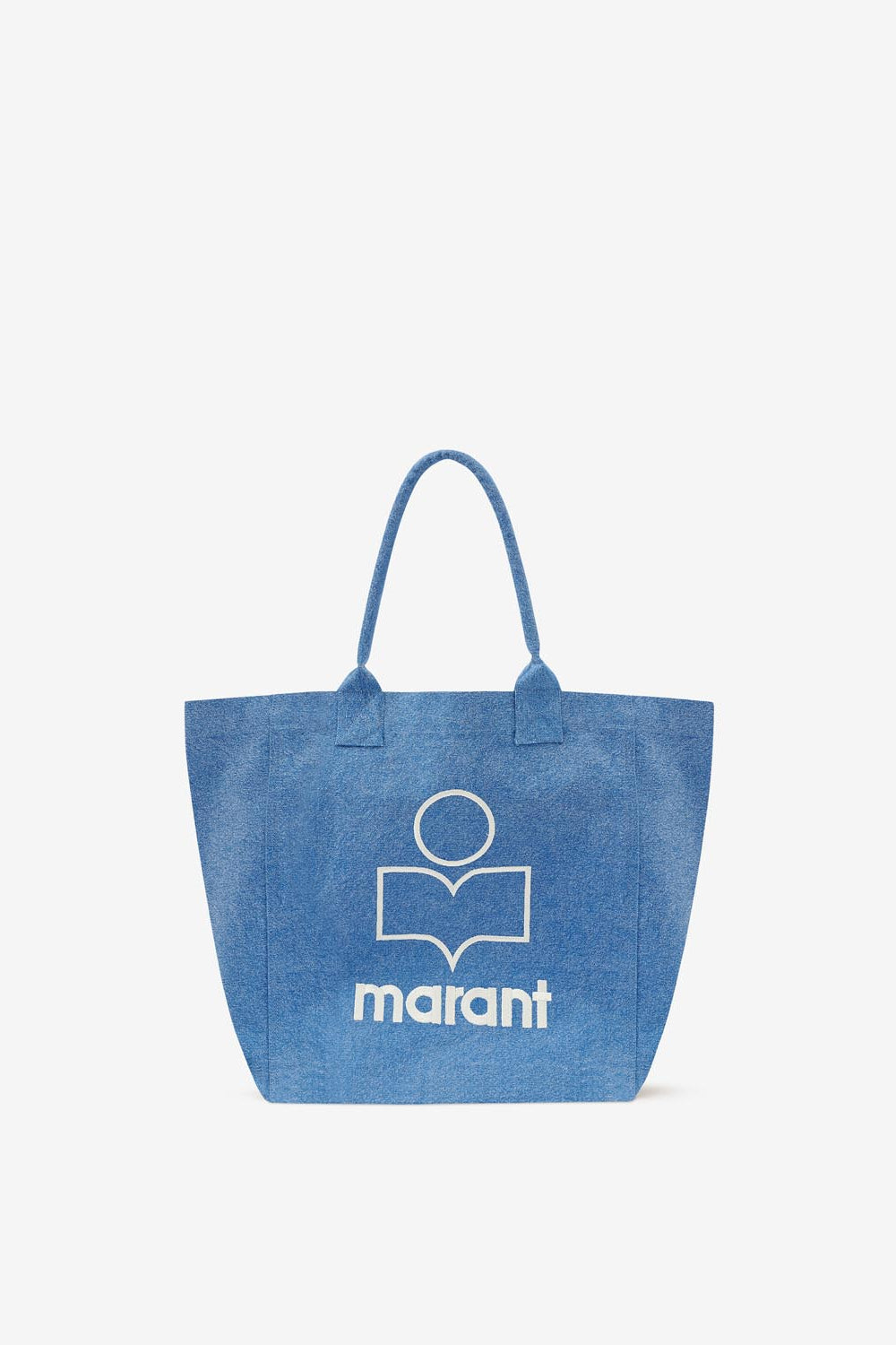 Yenky logo-embroidered tote bag in canvas - Blue - Woman - 1