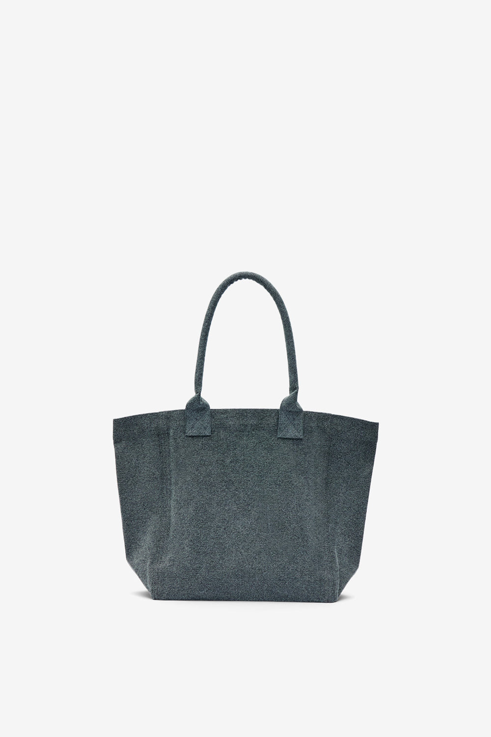 Small yenky faded cotton bag with logo - Black - Woman - 2