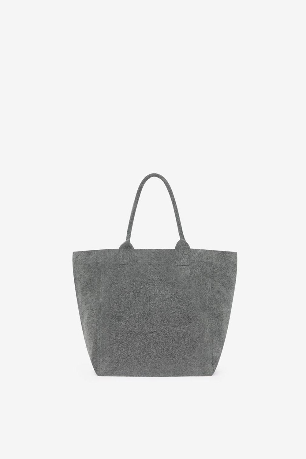 Yenky small cotton logo tote bag - Gray - Woman - 2