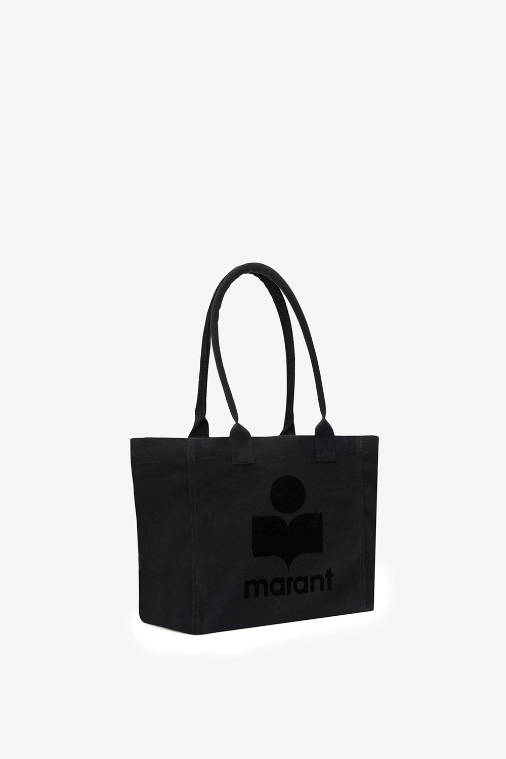 Yenky zipped cotton logo tote bag - Black - Woman - 5