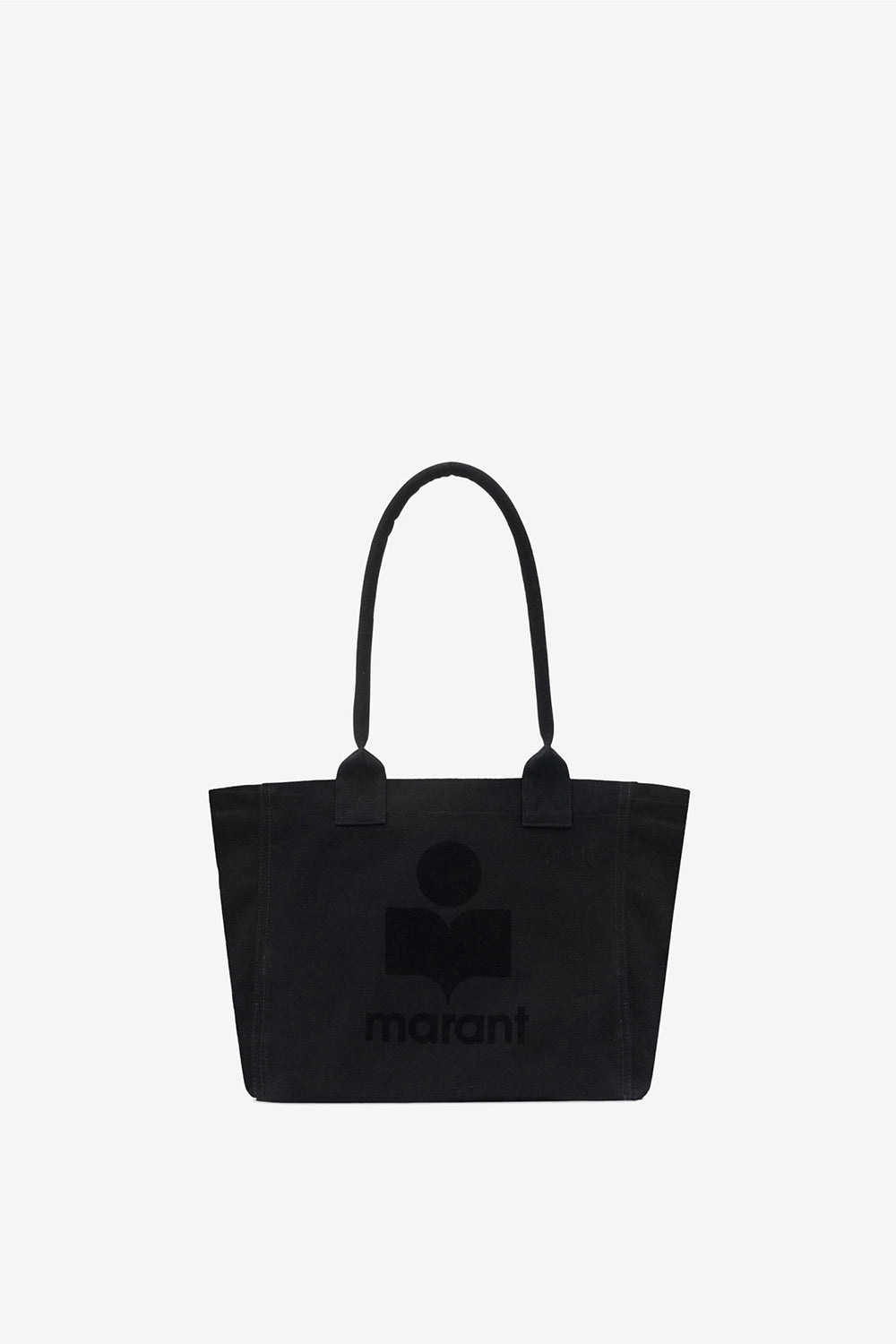 Yenky zipped cotton logo tote bag - Black - Woman - 1