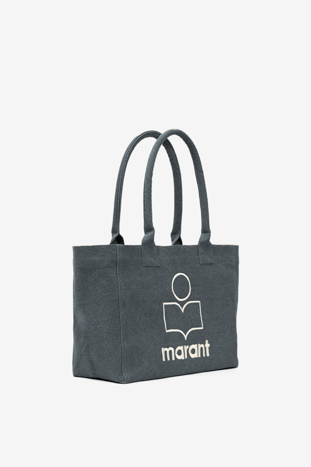 Yenky zipped faded cotton bag with logo - Black - Woman - 6