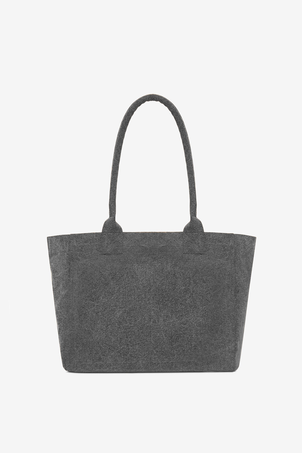 Yenky zipped faded cotton bag with logo - Black - Woman - 3