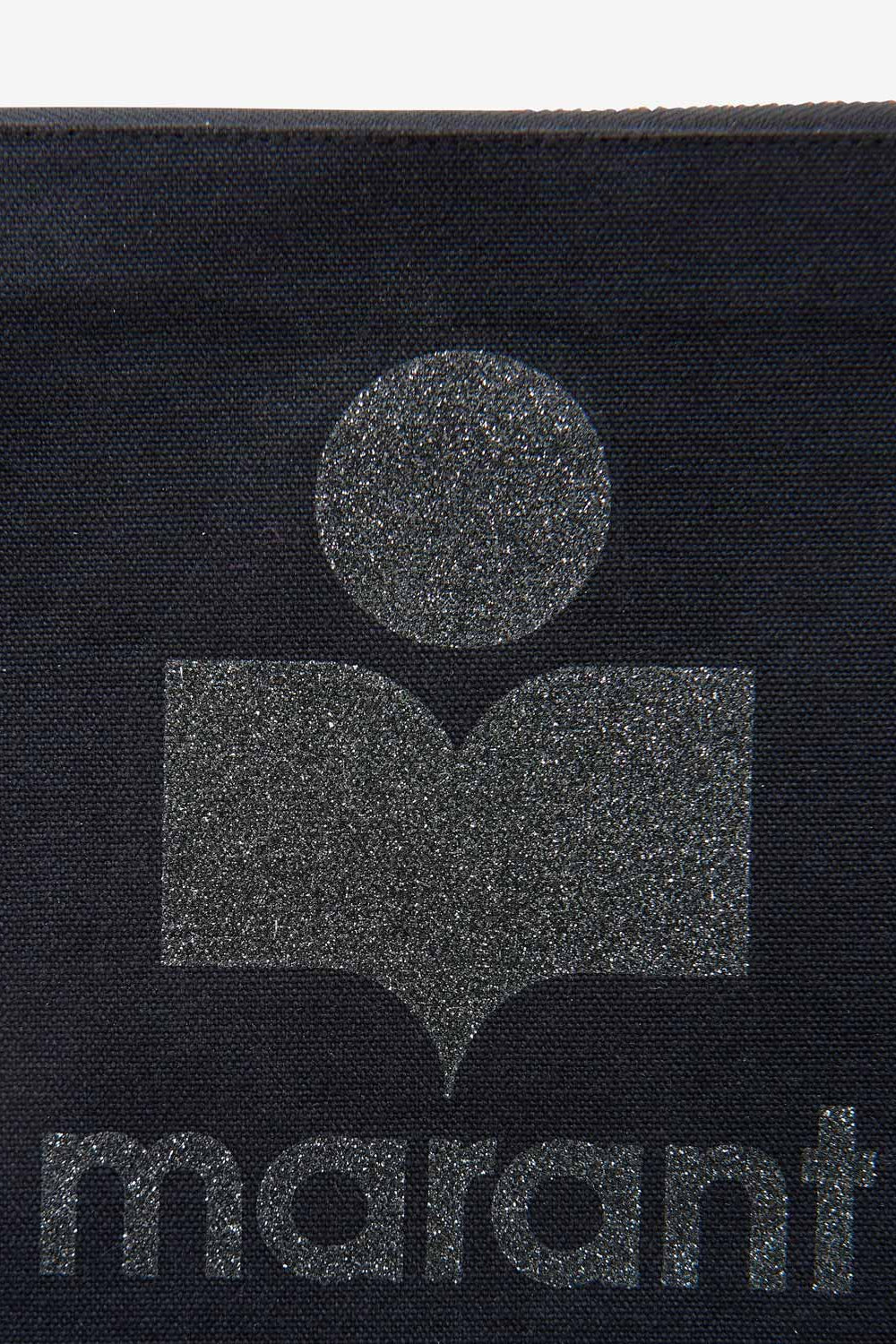 Pochette nettia en coton à logo  - Noir - Woman - 3