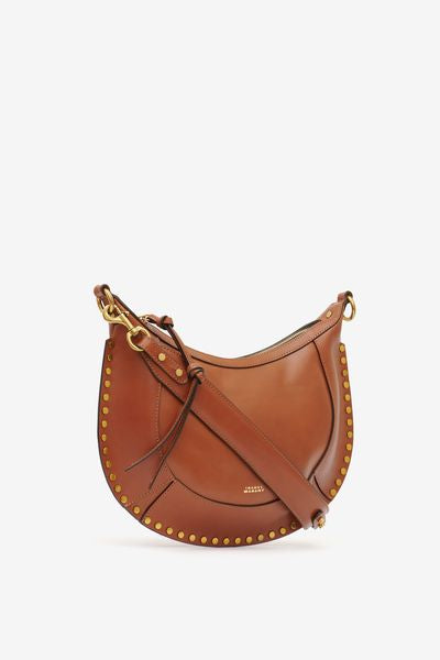 Naoko studded leather bag - Cognac - Woman - 8