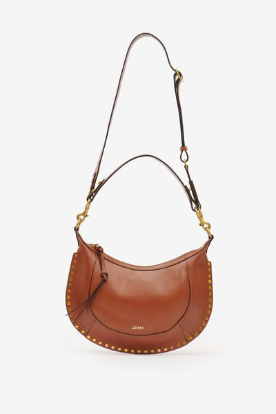Naoko studded leather bag - Cognac - Woman - 10