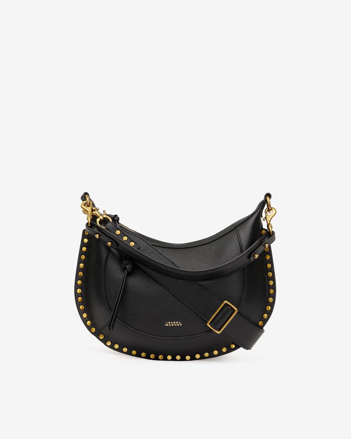 Sac naoko en cuir grainé Woman Noir 8