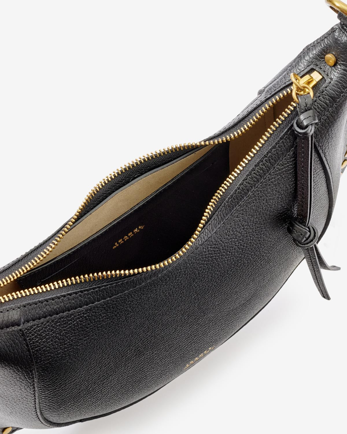 Sac naoko en cuir grainé Woman Noir 4