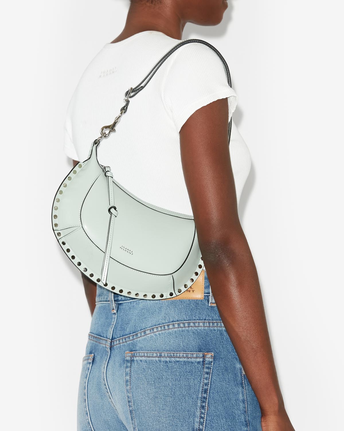 Oskan moon borsa Woman Sea green 5