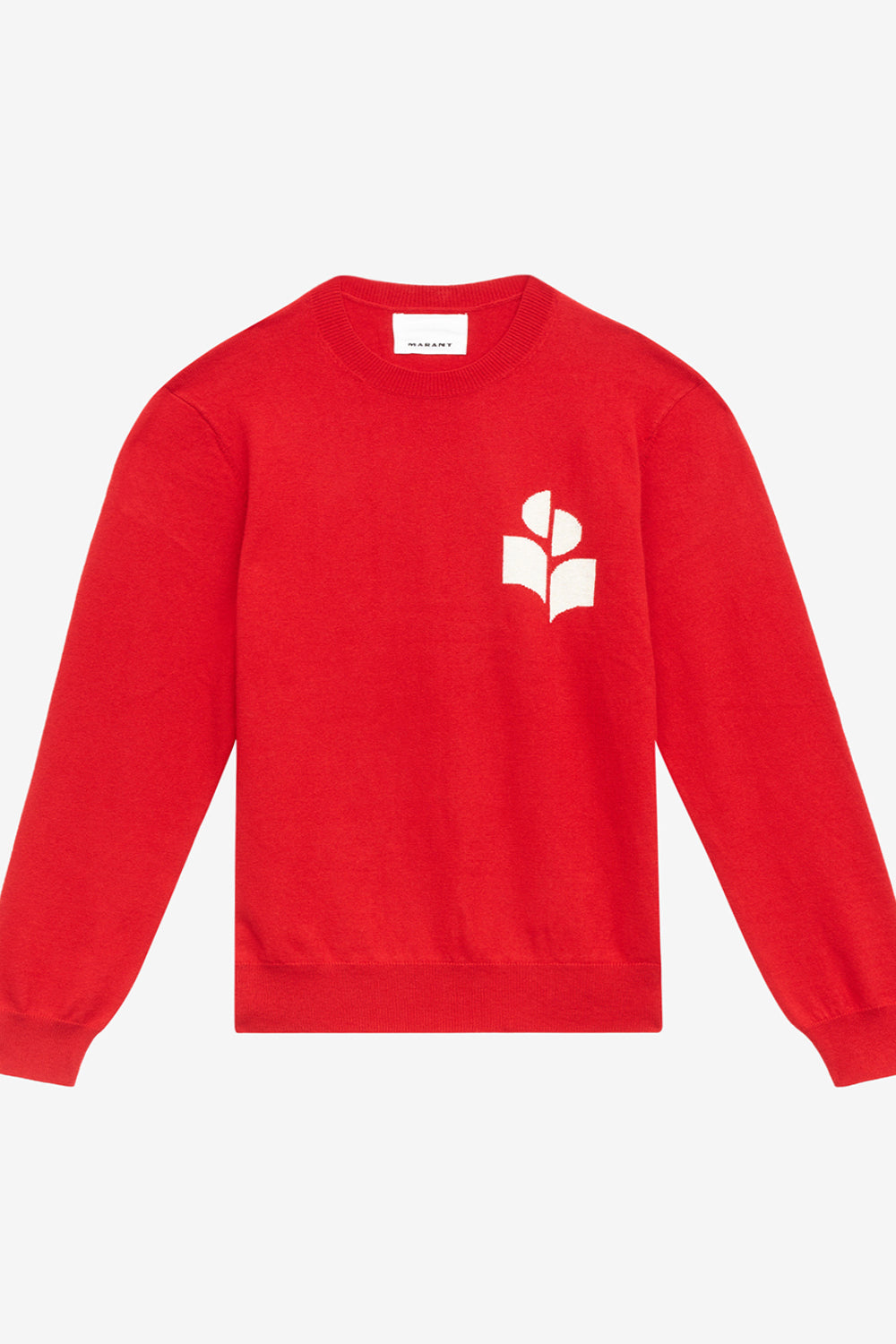 Evans ウール&コットン ロゴ入りセーター - Poppy red - Man - 1