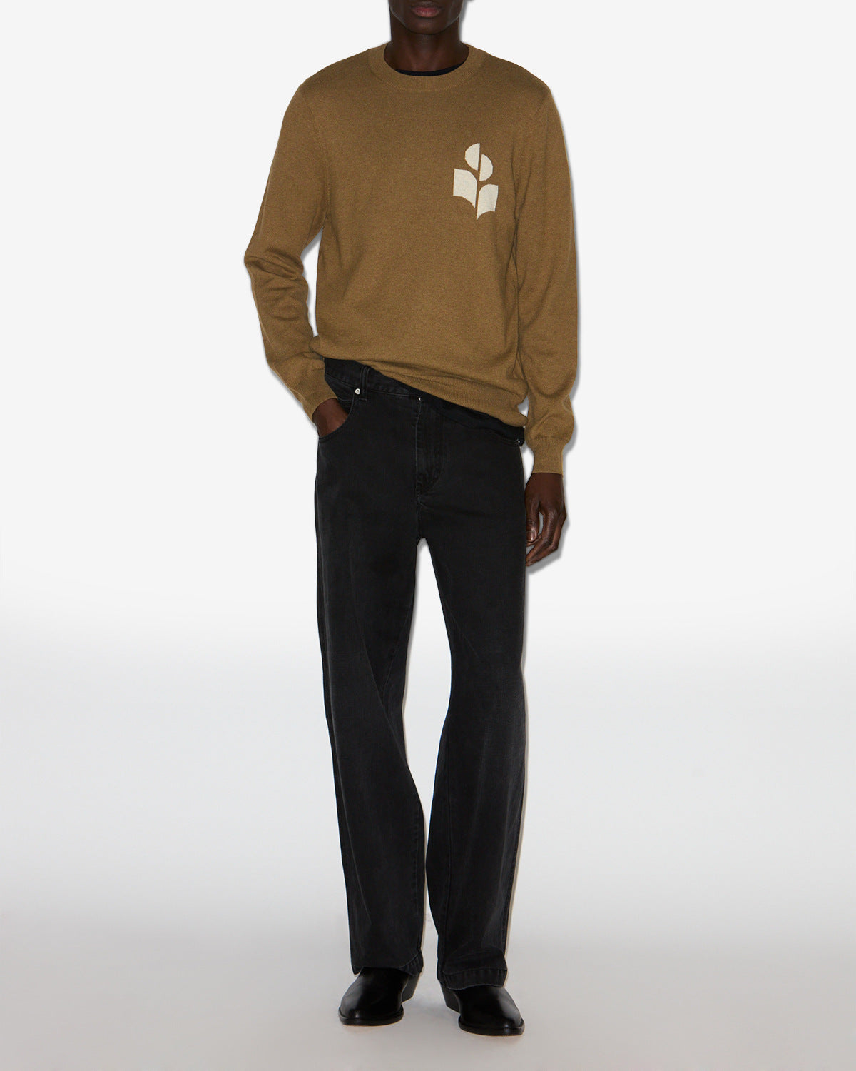 Evans sweater Man Khaki 4