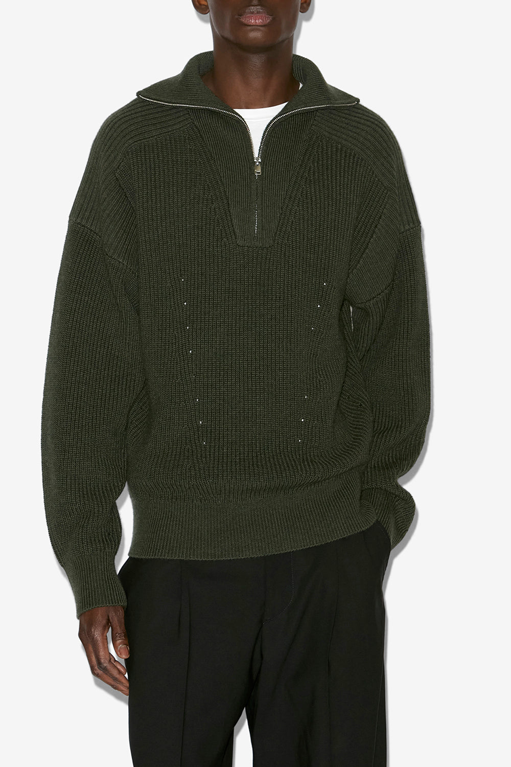 Pull benny en laine mérinos - Bronze - Man - 4