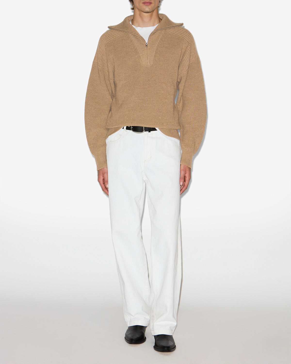 Benny sweater Man Camel 4