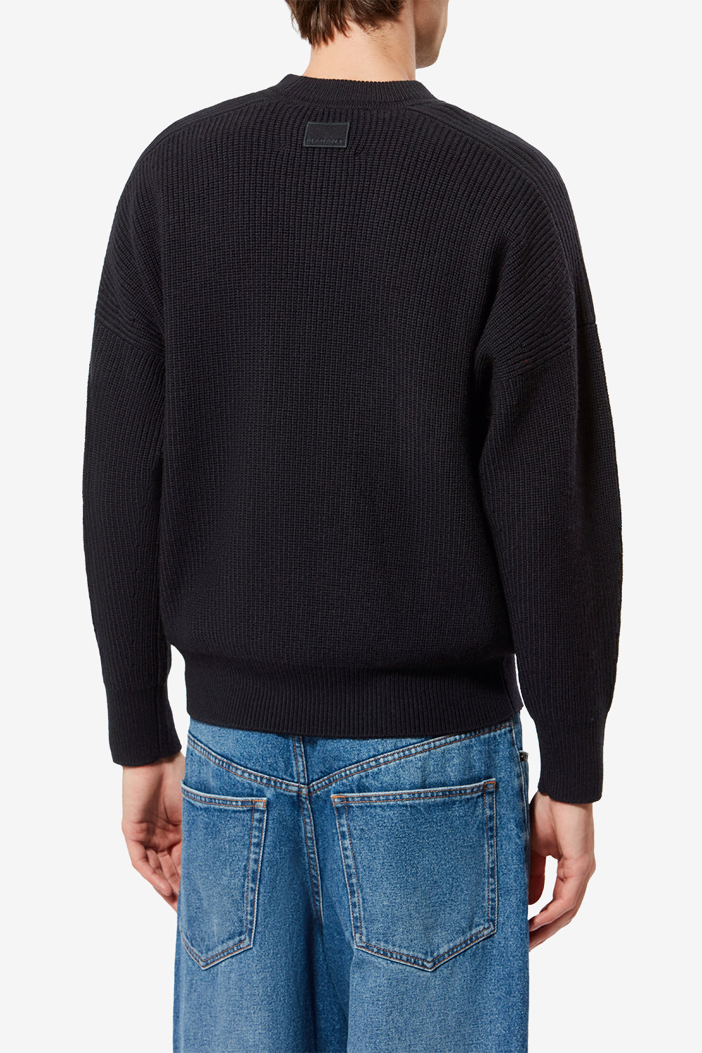 Pullover barry aus merinowolle - Midnight - Man - 9
