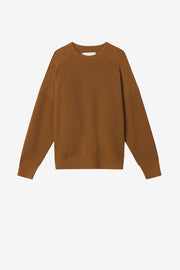 Barry merinos wool sweater - Cognac - Man