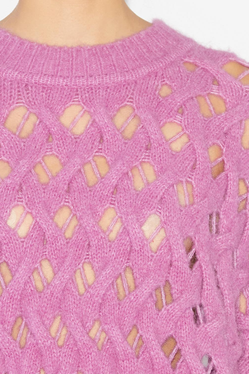 Aurelia alpaga sweater - Purple - Woman - 3