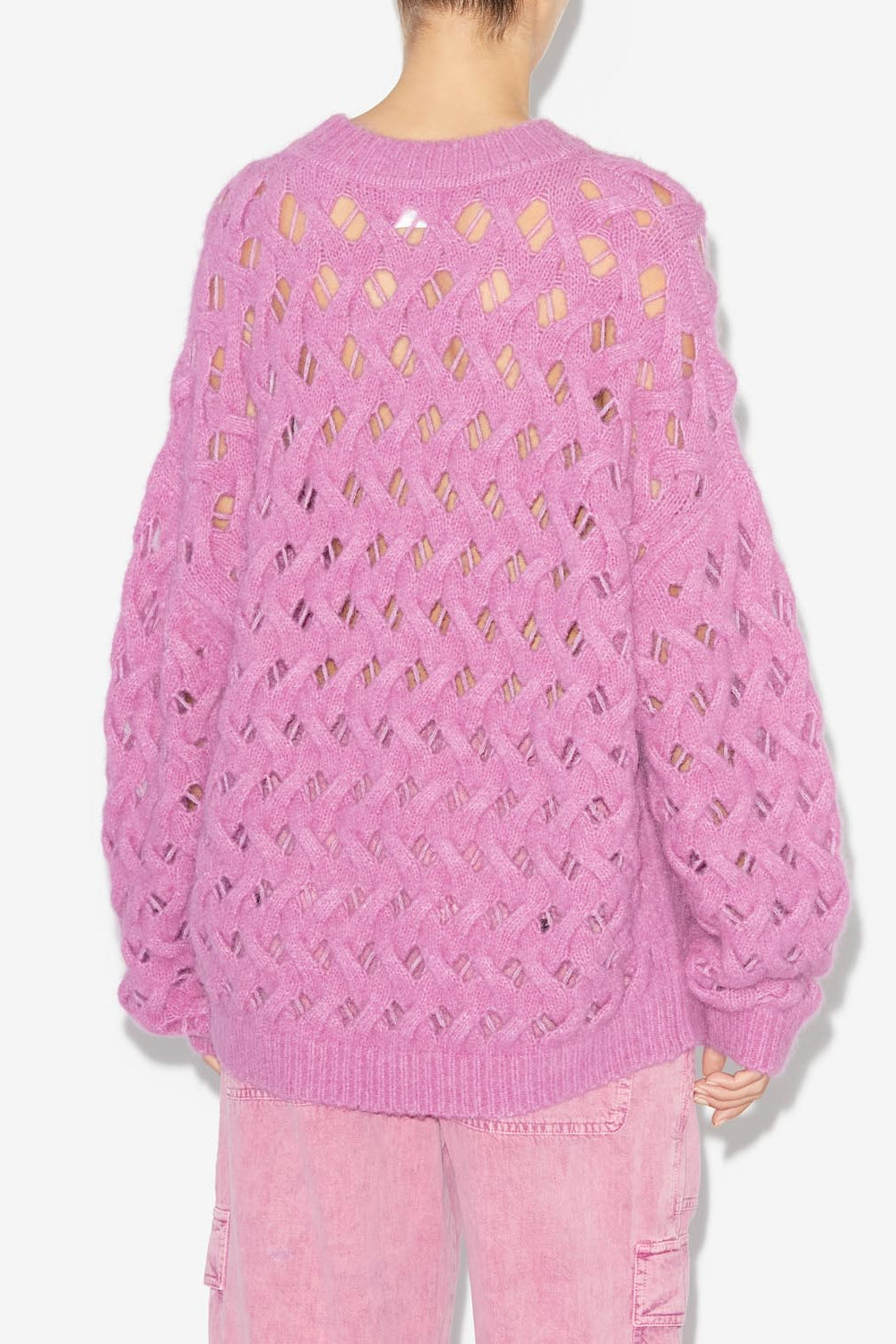 Aurelia alpaga sweater - Purple - Woman - 5