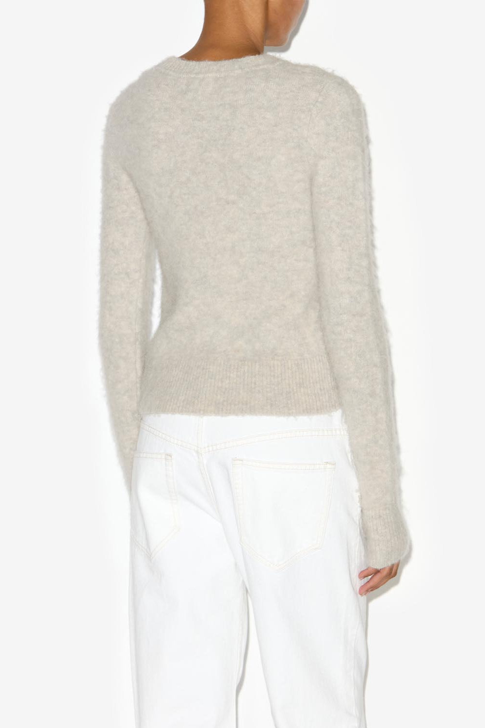 Long-sleeve alpaga sweater alais - Sand - Woman - 5