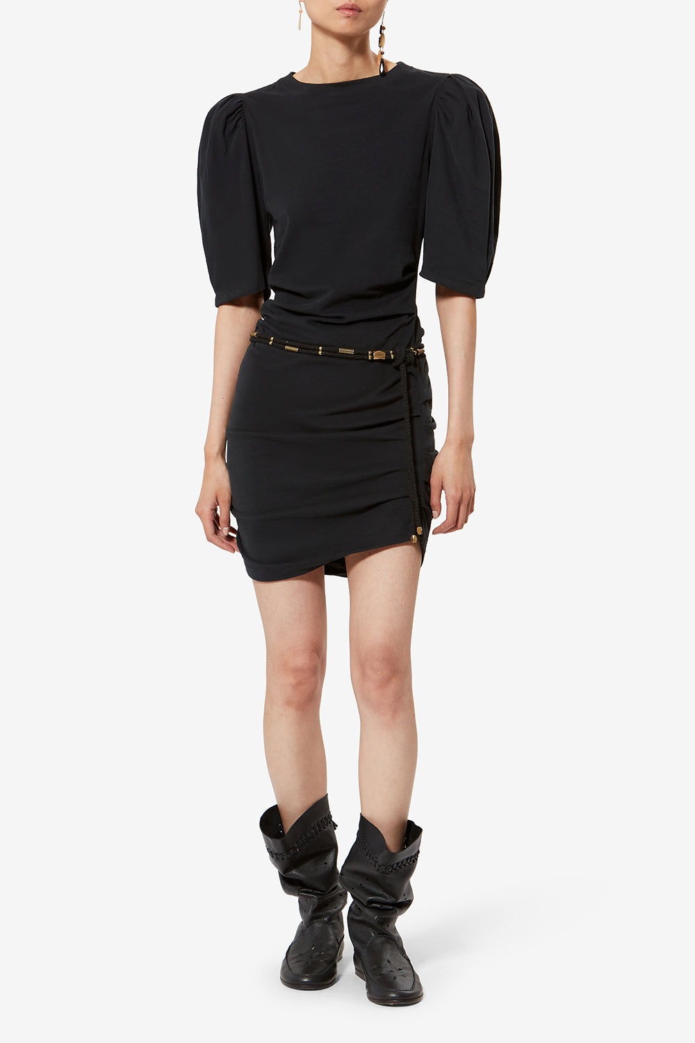 Robe mylda en coton organique - Noir - Woman - 2