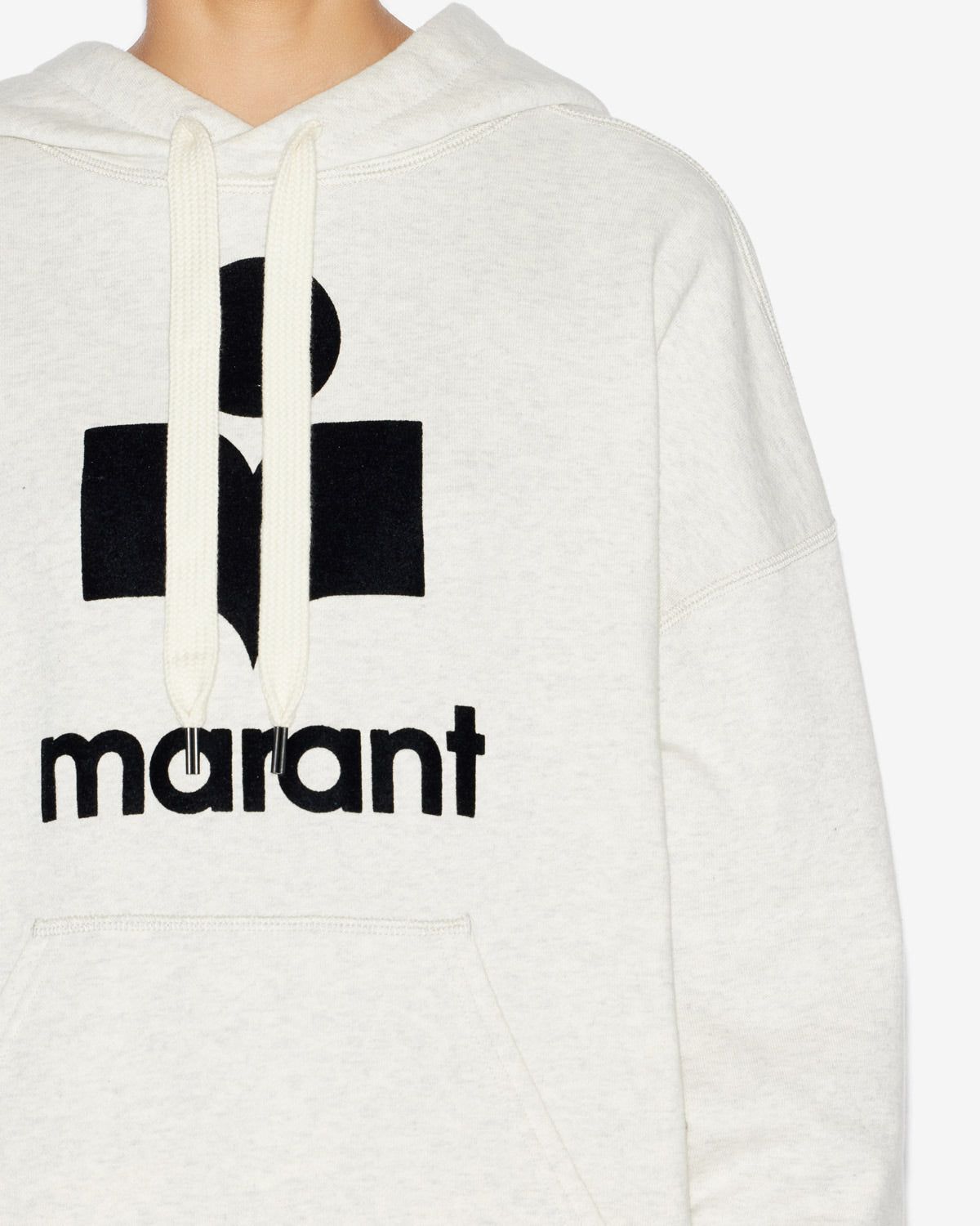 Mansel sweatshirt Woman Ecru 2