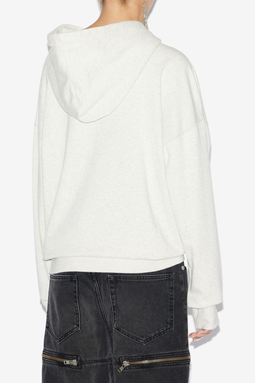 Mansel sweatshirt - Ecru - Woman - 5