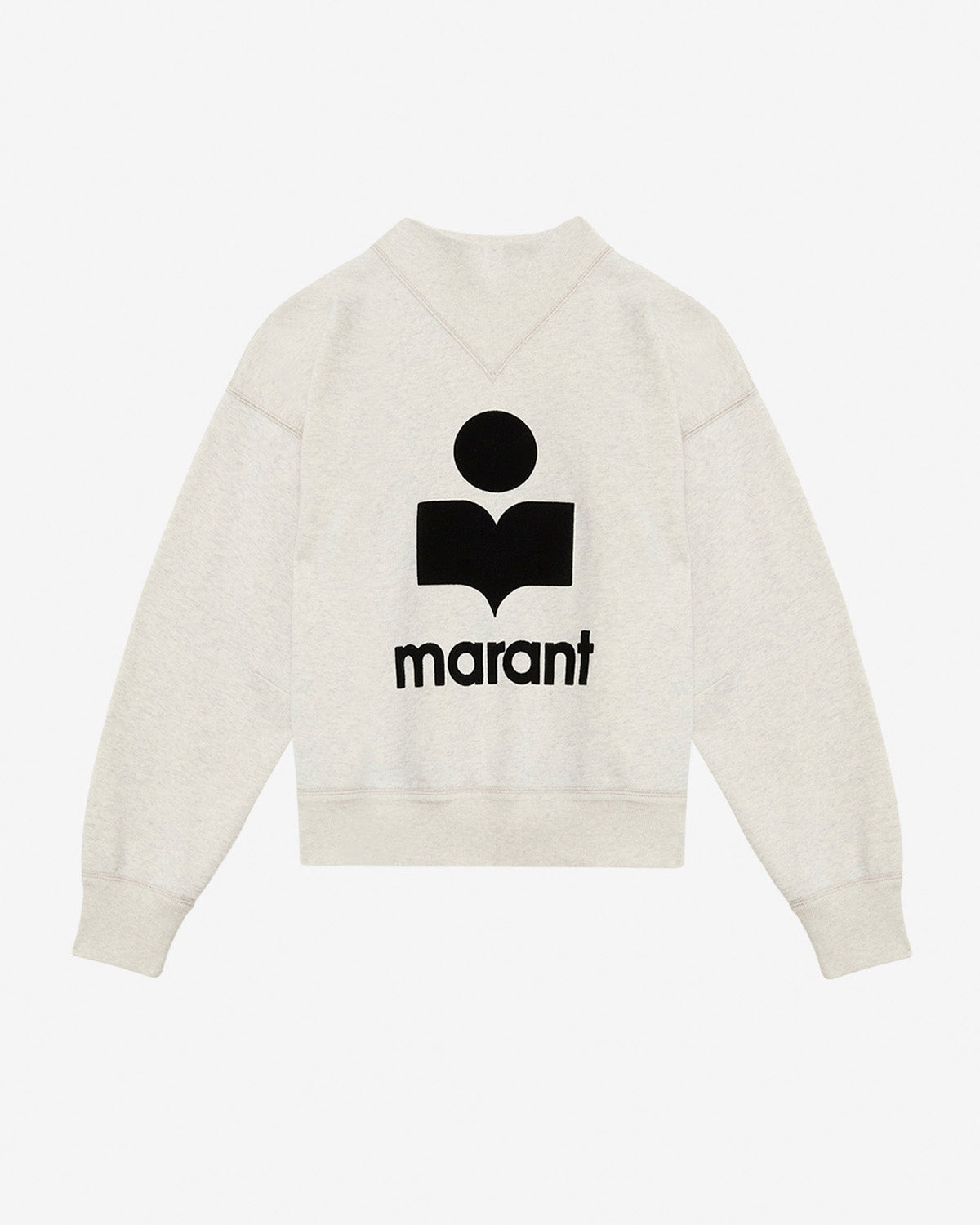 Moby sweatshirt Woman Ecru 2