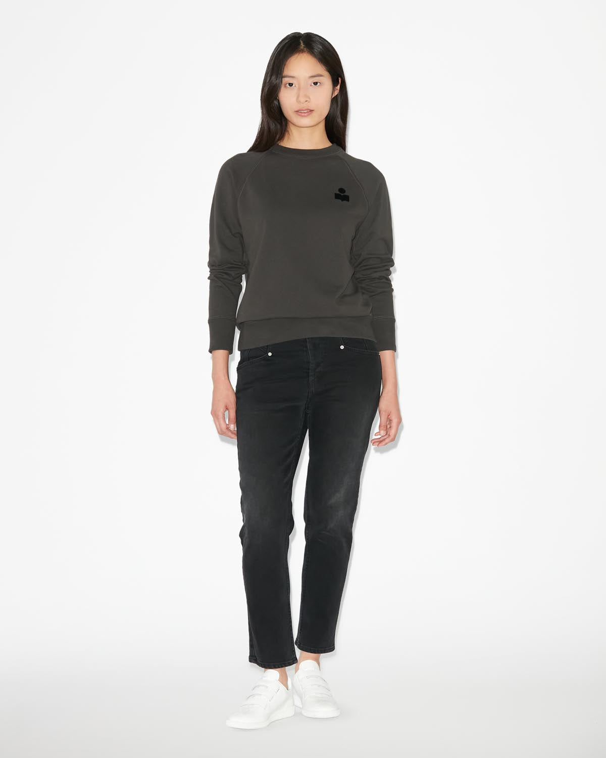 Sudadera milla Woman Negro lavado 4