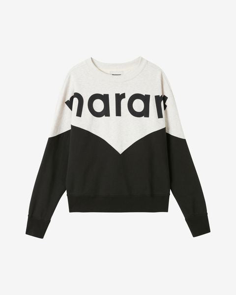 Houston Sweatshirt Woman black ISABEL MARANT Official online store