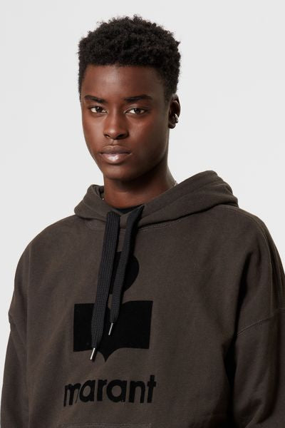 Miley logo hoodie sweatshirt - Black - Man - 6