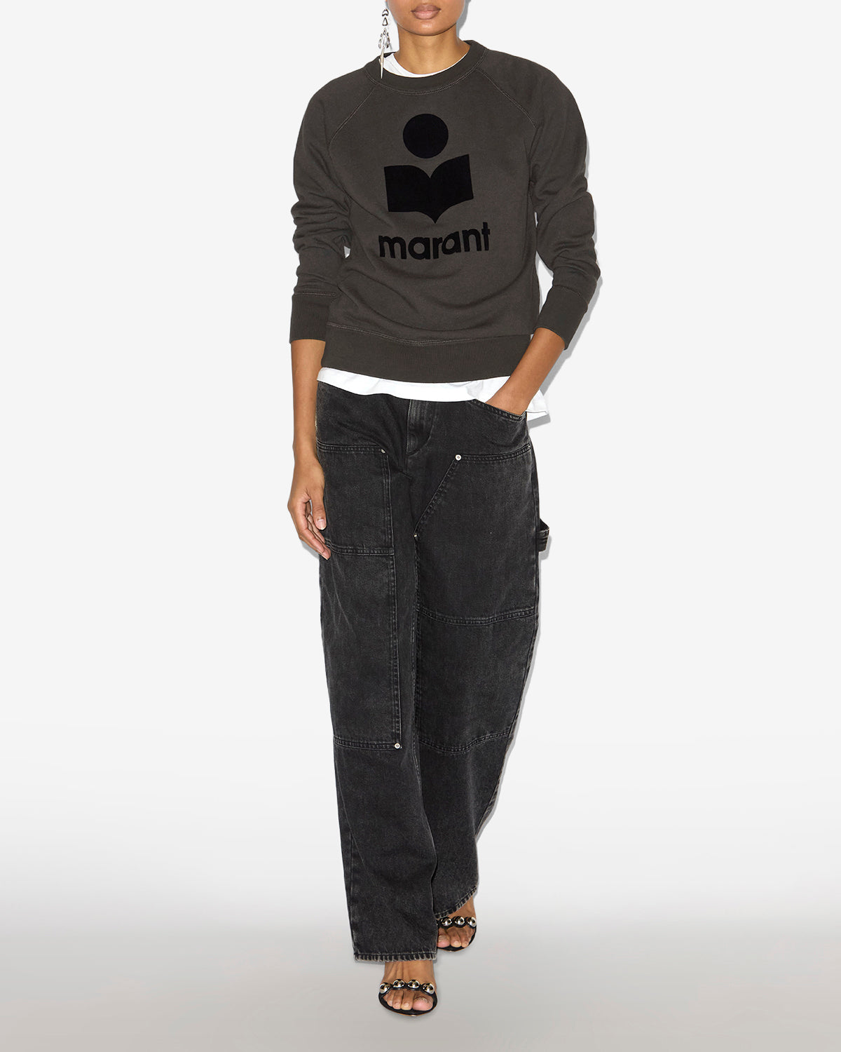 Sudadera millyny Woman Negro lavado 3