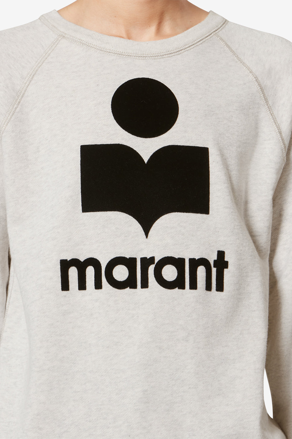 Felpa in cotone con logo millyny - Ecru - Woman - 3