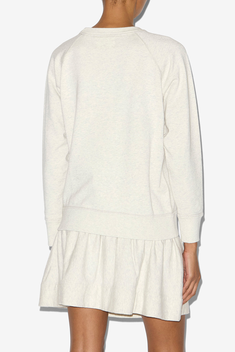 Sweatshirt millyny en coton à logo - Ecru/camel - Woman - 5