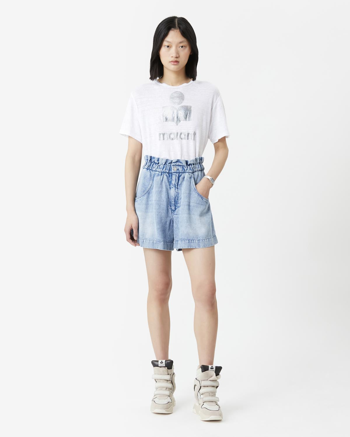 Zewel tee-shirt Woman White 4