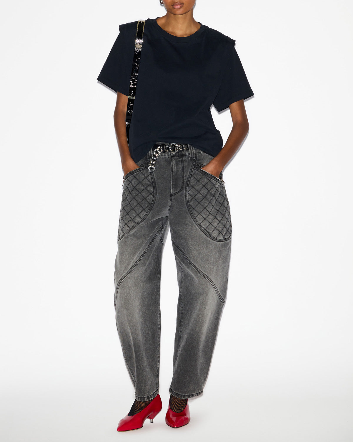 T-shirt zelitos Woman Noir 4
