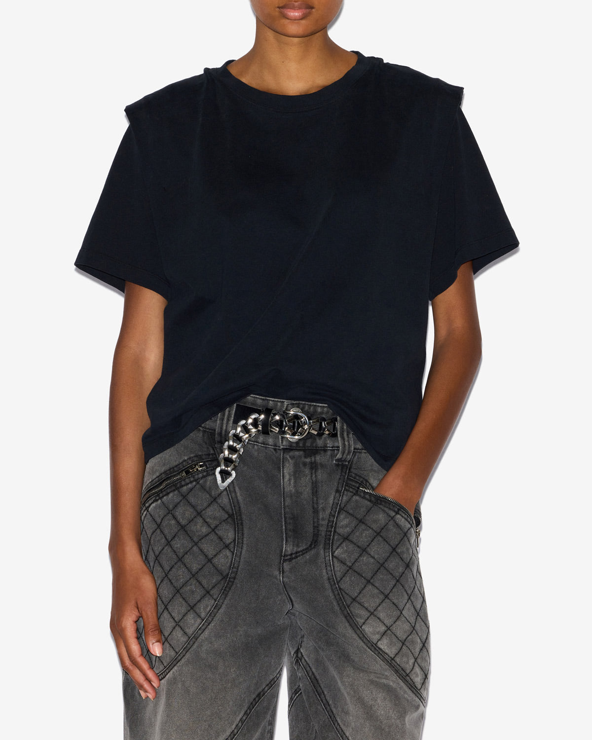 T-shirt zelitos Woman Noir 6