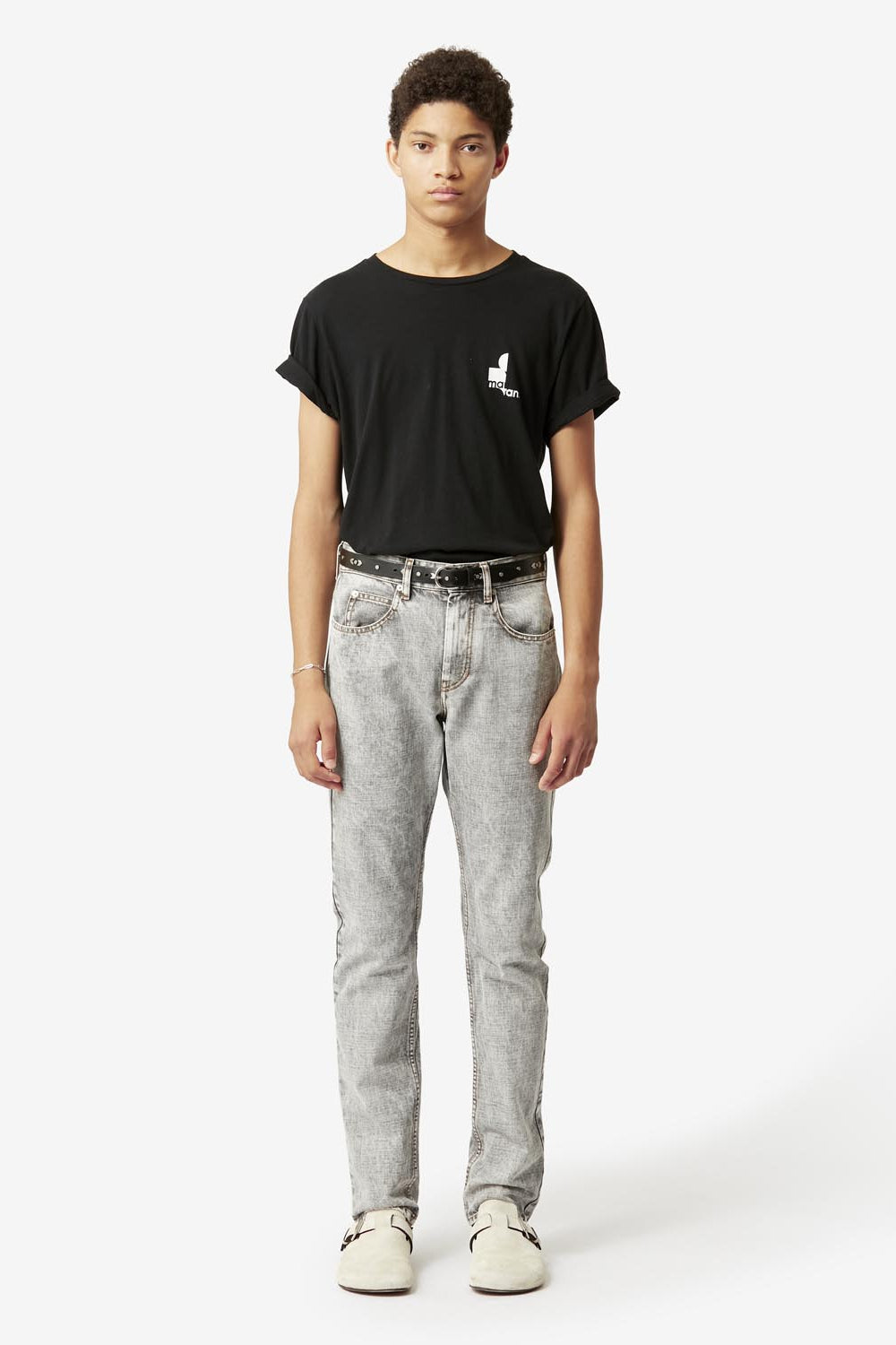 Zafferh 코튼 로고 티셔츠 - 검은색 - Man - 2