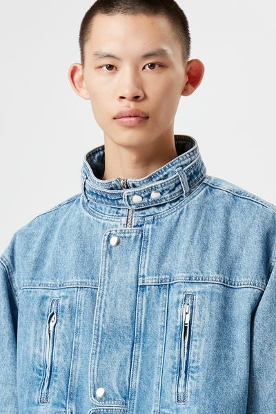 Veste en denim jakito - Bleu clair - Man - 3