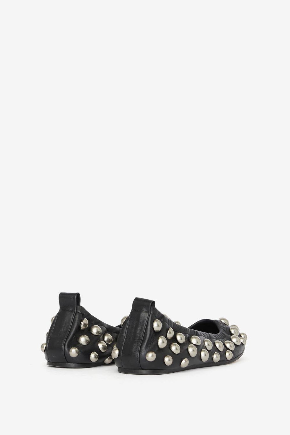 Belna studded ballet flats - Black - Woman - 2